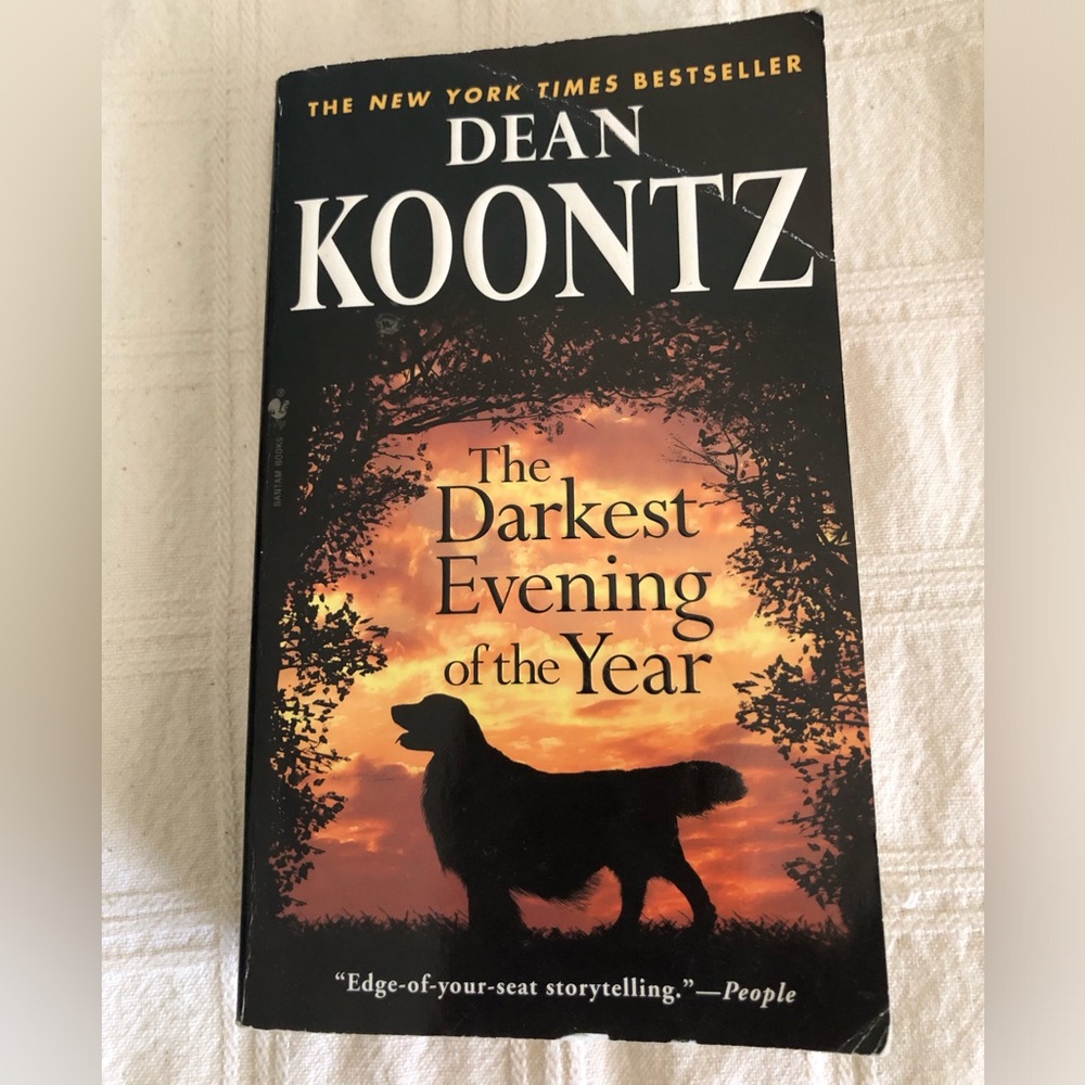 Paperback This is the paperback edition of The Darkest Evening of the Year, 2008